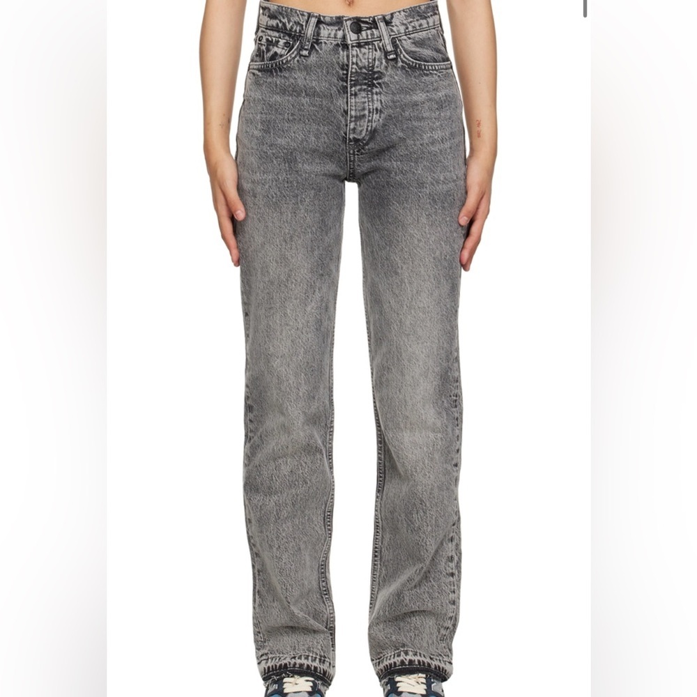 rag & bone NEW Alex High-Rise Straight-Leg Jeans Size 23